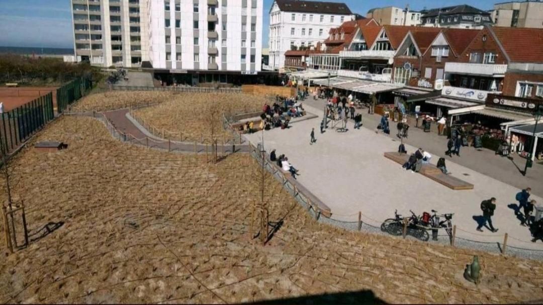 Haus Kleeblatt Klein Lägenhet Borkum Exteriör bild